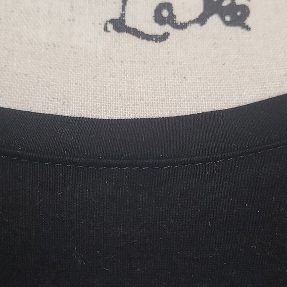 D&G t-shirt black with crystals and lace back - Picture 4 of 12